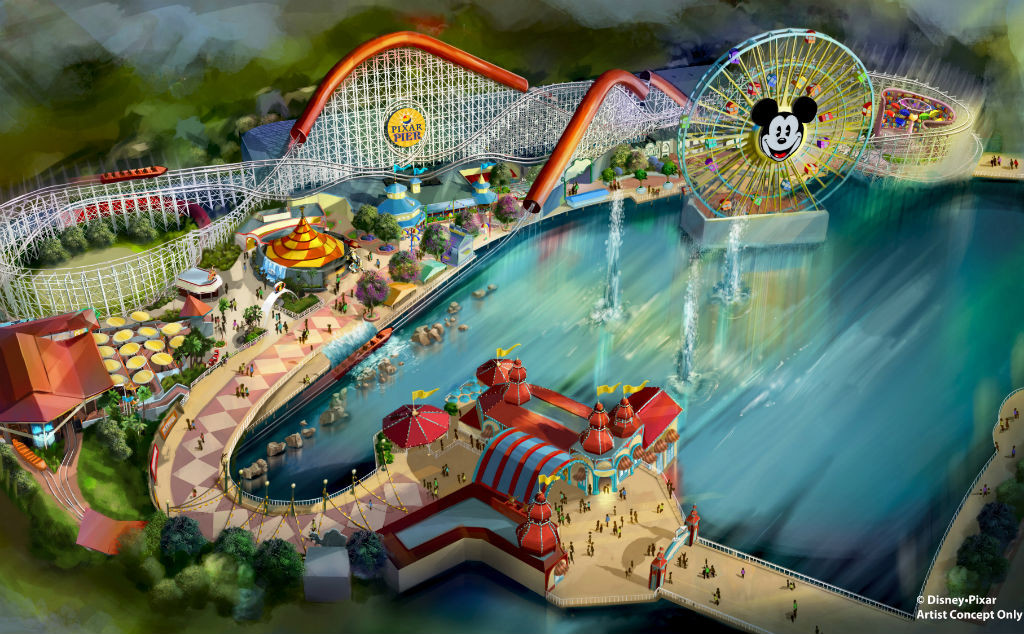 Pixar Pier, Disney California Adventure Pixar Pier, Disney California Adventure
